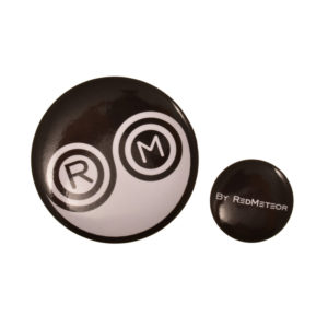 Set of 2 RM Badges, Metal