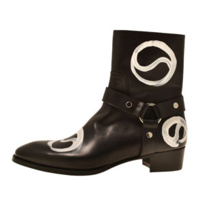 Taeguk Triple-Strap Boots